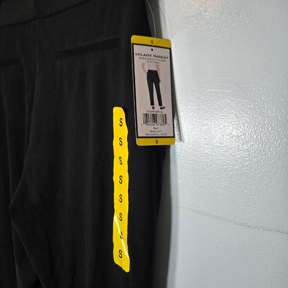 Hilary Radley Womens Black Pants Built in Tummy Control Panel NWT Size S - Picture 4 of 5